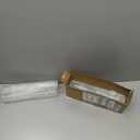 Nieifi Spice Rack Wall Mount, 4 Pack, Clear, Screw or Adhesive Installation, Spice Rack Organizer for Your Kitchen Cabinet or Pantry Door