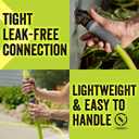 Flexzilla Garden Hose with SwivelGrip, 5/8 in. x 25 ft., Lightweight All-Weather Water Hose, Durable and Flexible, Leak-Free Connections