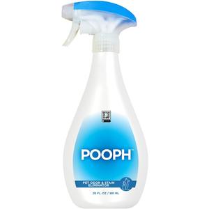 Pooph Pet Odor Eliminator, 20oz Spray - Dismantles Odors on a Molecular Basis, Dogs, Cats, Freshener, Urine, Poop, Pee, Deodorizer, Natures, Puppy, Fresh, Clean, Furniture, Potty, Safe