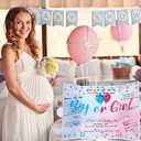 4 x Ideas Gender Reveal Guest Book Easter Gifts Best Gender Reveal Gifts for Parents to Be 2026 Boy or Girl Genders Reveals Gift Ideas Genders Reveals Decorations Party Games Christmas Guestbook