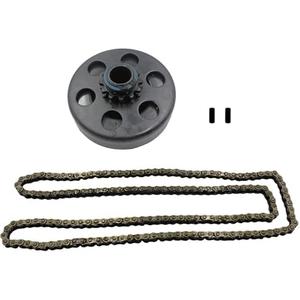 (12T with #35 Chain) Centrifugal Clutch 3/4" Bore Compatible With Predator 212cc Small Engine Go Kart Mini bike Lawnmower Fun Kart Engine 3/4 Bar