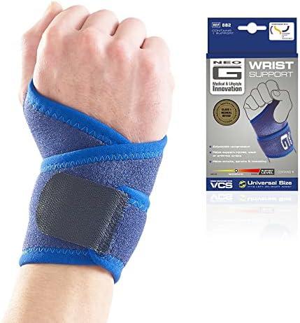 Neo-G Wrist Brace for arthritis pain and support - for Joint Pain, Sprains, Strains, Instability - Adjustible Compression Wrist Support - One Size - Class 1 Medical Device