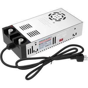 IMAYCC AC to DC Converter Universal 110V/120V to 12V Converter 12V DC Power Supply (12V-50A-600W)