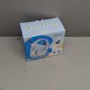 iClever BTH12 Kids Bluetooth Headphones,Colorful LED Lights Kids Headphones Wireless,74/85dBA Safe Volume,85H Playtime,Fast Charging,Bluetooth 5.2,Over Ear,Built-in Mic for iPad/Tablet/Airplane,Blue