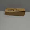 SURAIELEC 10.5'' Battery Operated Window Candles with Remote, Timer, Dimmer, 5000K Cool White LED Candle with Holder, Xmas Candle for Window, Matte Black, 4-Pack (Rechargeable Battery Not Compatible)