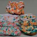 Washable Dog Diapers Female 3 Pack Reusable Premium Highly Absorbent Doggie Diapers, Flexible Puppy Diapers, Durable Leak-Proof Dog Diapers for Period Heat Incontinence Potty Training, L