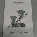 UPPAbaby Upper Adapter for Vista, Vista V2, and Vista V3 Strollers/ Compatible with Bassinet, Toddler Seat, Aria, Mesa V2, or Mesa Max Infant Car Seats / Quick + Secure Attachment / 1 Set