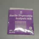 MyMed Disposable 14R Dermaplane Scalpels, Dermaplaning Razors - Pack of 20 Dermaplane Razor for Women Face, Women's Disposable Shaving Razors