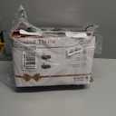 Homemate Heated Blanket Electric Throw - 50"x60" Heating Blanket Throw 1/2/4/6/8 Hours Auto-Off 10 Heat Levels Over-Heat Protection Soft Flannel Sherpa ETL Certification (Red (Striped))