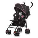 Dream On Me Vista Moonwalk Baby Stroller, Lightweight Travel Umbrella Stroller with Compact Fold, Smooth Ride Wheels, Multi-Position Recline, Spacious Storage Basket with Cup Holder, Pink