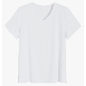 AvaViv Women's T-Shirt V-Neck, Size 1X