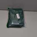 DONREN Half Window Curtains -Hunter Green Thermal Insulated Room Darkening Curtain Tiers Set for Kids Nursery Kitchen Dining Bathroom Laundry,24 inch Wide x 36 inch Long,1 Pair