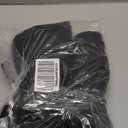 Superior Blackout Curtains, Room Darkening, Bedroom, Living Window Accents, Sun Blocking, Thermal, Classic Modern, Solid Collection, Set of 2 Panels, 6 Grommets, 42" x 96", Black