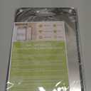 Highly Rated Double Sided Titanium Cutting Board - 15x10 Inch Non-Slip Kitchen Chopping Board with Juice Groove, Wheat Straw Side & Garlic Grater, Dishwasher Safe, Knife-Friendly