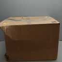 Good Pet Stuff Hidden Cat Litter Box Enclosure with Artificial Plant, Decorative Round Planter, Vented Carbon Charcoal Filter for Odor Control, Easy-to-Clean, Made in USA, Base Kit, Black