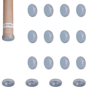 Sliders Pads for Round Furniture Legs(1 1/8 inches(28mm),16 Pack),Table/Chair/Cabinet/Sofa Glides,Protect The Floor by Sliding Like Magic,Suitable for Carpet, Wood & Ceramic Tile Floor,etc (1 1/8 inches(28mm) Round)