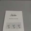 Jwxstore 24 Pack Self Adhesive Hooks Heavy Duty - 33lb Max, Transparent, Waterproof, Sticky Wall Hooks for Keys, Bathroom, Shower, Outdoor, Kitchen, Door, Home Improvement, Utility Hooks