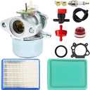 Pro Chaser 214661 214570 Carburetor Compatible with Briggs and Stratton Nikki 499059 792253 214570 497586 on 5hp 6hp 6.5hp 6.7hp Craftsman Pressure Washer