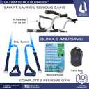 Ultimate Body Press XL Doorway Pull Up bar with Elevated bar & Adjustable Width