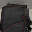 Siivton Kids Booster Seat Protector Mat, Thick, Anti-Slip, Waterproof, with Mesh Pockets for Toys & Snacks, Fits Most Cars, Black - 2 Pack