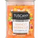 Tuscany® Limited Edition Scented Jar Candle Mango Meringue, 18 oz