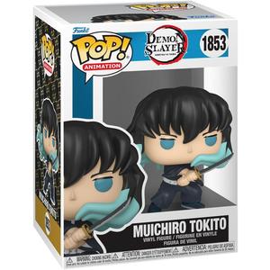 Funko Pop Animation: Demon Slayer - Muichiro - (Attack) - 1/6 Odds for Rare Chase Variant - Collectable Vinyl Figure - Gift Idea - Official Merchandise - Toys for Kids & Adults - Anime Fans
