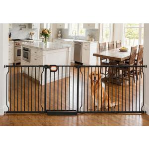 95.2-100 Inch Extra Wide Baby Gate for Stairs Doorways