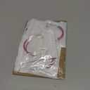 3 Pair of Temporary Tooth Decoration, Teeth Retainer Practical Brackets para Dientes Sturdy Retenedores de Dientes Ortodoncia Props for Dental Students to Practice (Black)