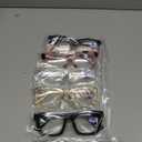 CCVOO Stylish Reading Glasses for Women, Eyeglasses, Blue Light Readers for Women, Computer Eye Glasses, Cheaters(1.75)