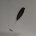 Elementi Drink Mixer Handheld - Electric Stirrer and Powerful Protein Powder Mixer Wand, Easy-to-Use Mini Frother Wand for Quick Delicious Cocktails, Milk Frother and Coffee Stirrers (Black)