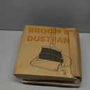 2-Pack is More economical,Brooms with Dustpan Combo Set with 52" Long Handle, Dustpan Teeth with self-Cleaning Function, Indoor and Outdoor Sweeping, Perfect for Home Office(Large/Yellow /2-Pack)