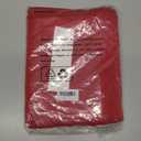 BGment Red Blackout Kitchen Curtains 45 Inches Length - Short Drapes Thermal Insulated with Rod Pocket Privacy Christmas Decor for Cafe Bathroom Window, 2 Panels, 34 x 45 Inch