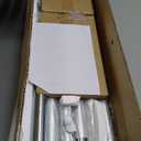 Hecis10ftx10ft Double Crossbar Pipe and Drape Backdrop Stand Kit, Heavy Duty Backdrop Stand, Adjustable Metal Background Stand for Parties Birthday Party Baby Shower Wedding Decorations