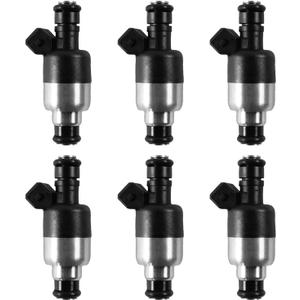 6Pcs Fuel Injectors 17089625 Fit for Camaro 1993 for Corvette 1992-1993 Fit for Honda Passport 1994-1995 Fit for Isuzu Rodeo for Trooper 1992-1995 Fit for Pontiac Firebird 1993
