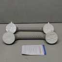 TAILI Grab Bars for Bathtubs and Showers 2 Pack Suction Grab Bar, Heavy Duty Shower Handle Removable Bath Handrails for Seniors and Elderly, Bathroom Safety Grip No Drilling Waterproof,Grey, 16.8