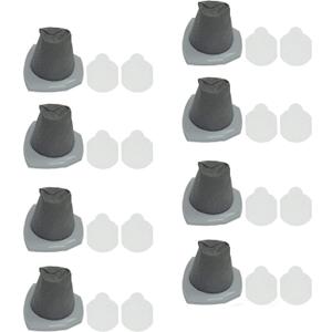 PUREBURG N0101 & N0102 Replacement Filter Compatible with Eureka NES210 NES212 NES215 NES215A 3-in-1 Stick Vacuums,8 x Air Filter +16 x Pre-Motor Filters