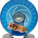 Petest Hamster Exercise Wheel, Silent Spinner Hamster Running Wheels, Diameter 6.7 inch, Blue