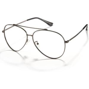 Cyxus Davos French Ma-con Style Aviator Glasses Blue Light Blocking Eyeglasses for Computer UV Protection Anti Eyestrain 8805
