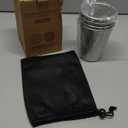 Stainless Steel Cups for Kids 12oz/350ml (4 Pack), Stainless Steel Tumbler, Kids Cups, Camping Stainless Steel Cups, Stackable Metal Drinking Glasses, BPA Free, Stackable, Durable.