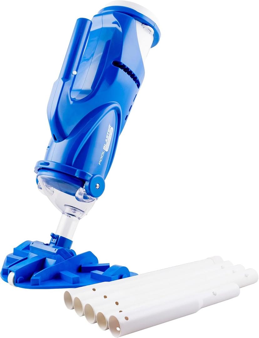 POOL BLASTER Catfish Ultra Rechargeable, Battery-Powered, Pool-Cleaner, Ideal for In-Ground Pools and Above Ground Pools for Cleaning Leaves, Dirt and Sand & Silt.