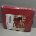 ZOBER Large Christmas Ornament Storage Box - Stores 80 3" Ornaments, With Dividers - With Large Compartment for Figurines, and Accessories, Durable Christmas Containers Holder (Red, 80-3" Ornaments)