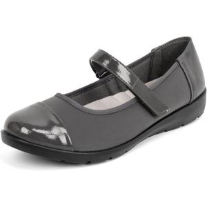 Women’s Orthopedic Mary Jane Flats Round Toe Comfortable Bunions Walking Shoes Dressy Orthotic Work Shoes with Arch Support, 9