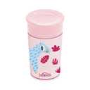 Dr. Brown's Milestones Cheers360 Training Sippy Cup for Babies & Toddlers - Pink Animals - 10oz - 9m+