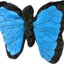 ArtCreativity Butterfly Plush Toy, 1 PC, Soft Stuffed Butterfly Toy for Kids, Cute Home and Nursery Animal Decorations, Garden Party Prop, Best Birthday Gift Idea, 13 Inches Wide