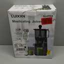 Cold Press Juicer, 5.8" Wide Feed Chute Juice Extractor Machine with 400W, High Juice Yield, Slow Masticating Juicer for Whole Vegetables & Fruits, Dark Grey