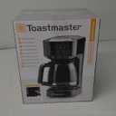 Toastmaster 12-Cup Digital Touchscreen Drip Coffee Maker, Black, TM-131CM