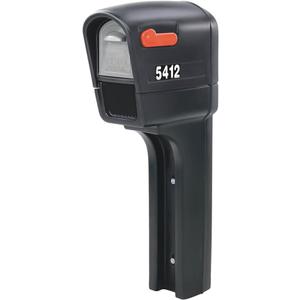 Step2 MailMaster Plus Mailbox & Post, Weather Resistant, Large Outdoor Mailboxes, Made of Durable Plastic, Easy to Install, Flag Included, Black