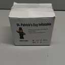 4FT St. Patrick's Day Inflatable Decoration with LED Lights for Holiday Celebration Decorations for Yard, Lawn and Patio