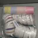 MATICAN Paper Ice Cream Cups with Lids, 40-Pack 11-Oz Soup Cups with Lids, Disposable Ice Cream Containers, 11-Ounce, 5 Pastel