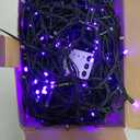 Orange Purple Halloween Lights Outdoor Indoor, 108FT 300 LED 2 Colors in 1 Christmas Lights, Fairy Lights, END to END Connect, Waterproof Halloween Decorations Decor Timer Remote (100% UL)